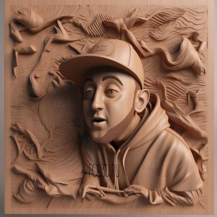 mac miller 3 stl model for CNC